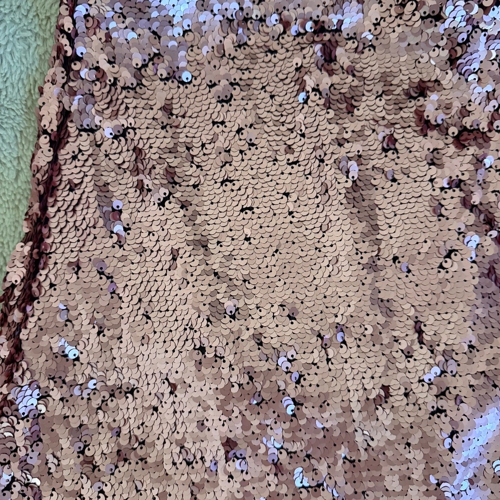 H&M Sequin midi skirt